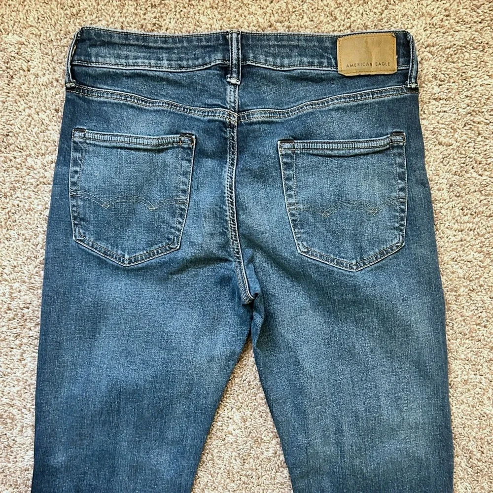 American Eagle I Athletic Fit‎ Men's Blue Denim Jeans Airflex+ I Size 30 x32